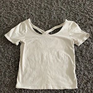 Cropped top t shirt